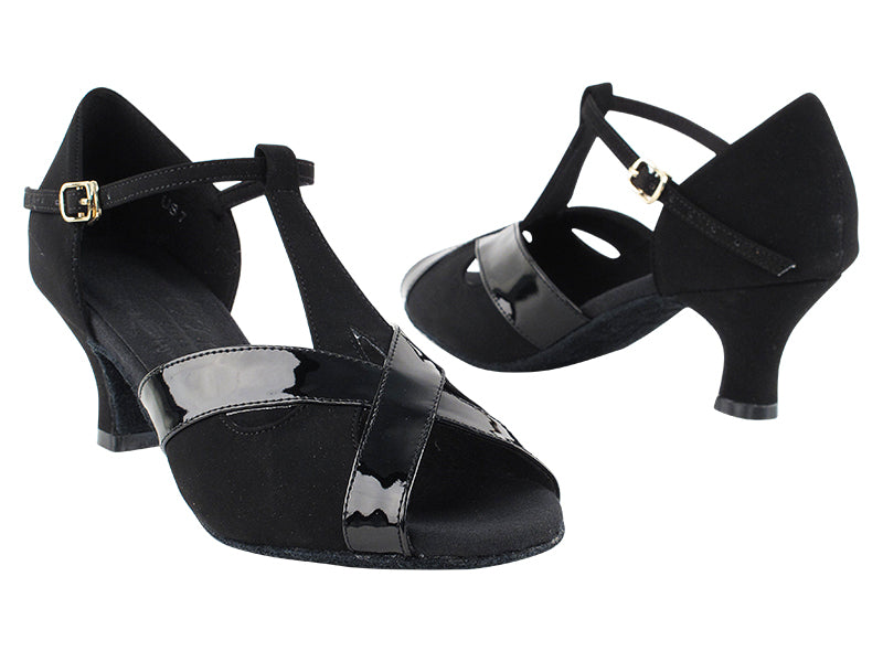 S9275 Black Nubuck &amp; Black Trim with 2&quot; Slim heel (MTXZ) in the photo