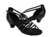 S9279 Black Leather with 1.2" cuban heel in the photo