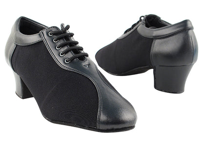 S9T56 Black Leather_Oxford Leather with 1.6&quot; Medium Heel in the photo