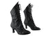 S9T61 Ankle Boot Black Leather with 2.5" heel in the photo