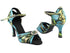 SERA1154 Blue & Green Snake with 3" heel in the photo