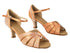 SERA1311CC Tan Satin with 2.5" Low Heel (2040) in the photo