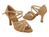 SERA1605 220 Beige Brown Leather_Flesh Mesh with 3" Heel (5059) in the photo