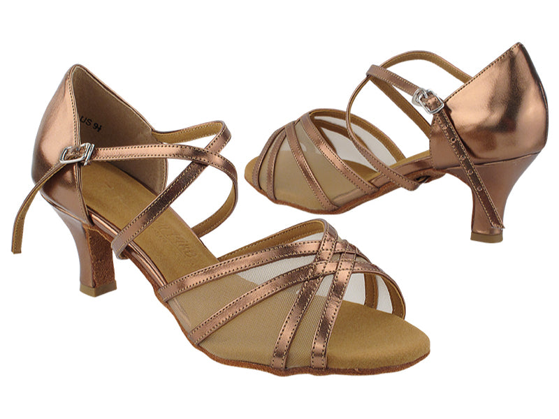 SERA1605 Dark Tan Gold with 2.5&quot; Heel (2040) in the photo