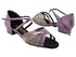 1605FT Lavender Satin & Flesh Mesh with 1" Heel (8881) in the photo