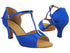 1609LEDSS 84 Gem Blue Satin with 2.5" Heel (2899) in the photo