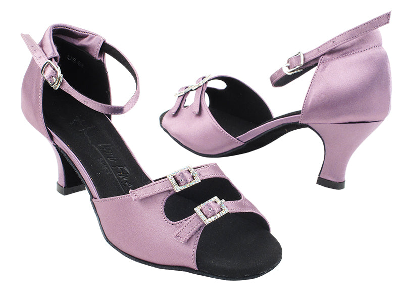 SERA1620 182 Lavender Satin with 2.5&quot; Heel (2040) in the photo