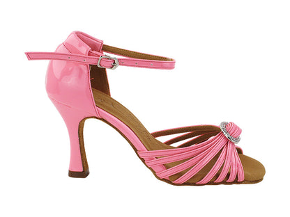 SERA1671B 225 Fluorescent Pink Patent with 3&quot; Heel (5059) in the photo