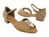 SERA1675 253 Light Tan Velvet_Flesh Mesh with 1" Heel (8881) in the photo 