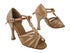 SERA1692CC Tan Satin with (YTG) 3.5 inch Heel in the photo