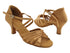 SERA1699 Brown Satin with 2.5" Heel (2040) in the photo