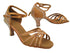 SERA2613CC Tan Satin with 2" Slim  Heel (MTXZ) in the photo