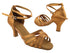 SERA2613 Tan Satin with 2.5" heel (2040) in the photo