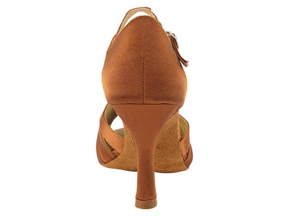SERA2707 Dark Tan Satin