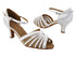 SERA2719 303 Ivory White Satin_Flesh Mesh with 2.5" Heel (2040) in the photo