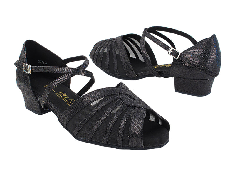 SERA2719XFT 58 Black Scale_Black Mesh with 1&quot; Heel (8881) in the photo