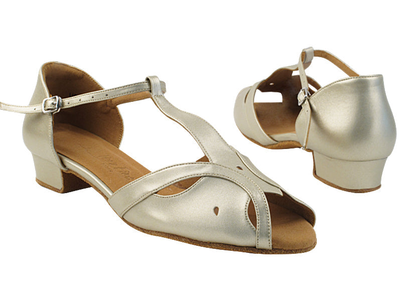 SERA2800 Light Gold PU with 1&quot; Heel (8881) in the photo