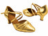 SERA3520 Shiny Gold Leather with 2.5" Heel (2040) in the photo