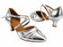 SERA3520 Shiny Silver Leather with 2.5" Heel (2040) in the photo