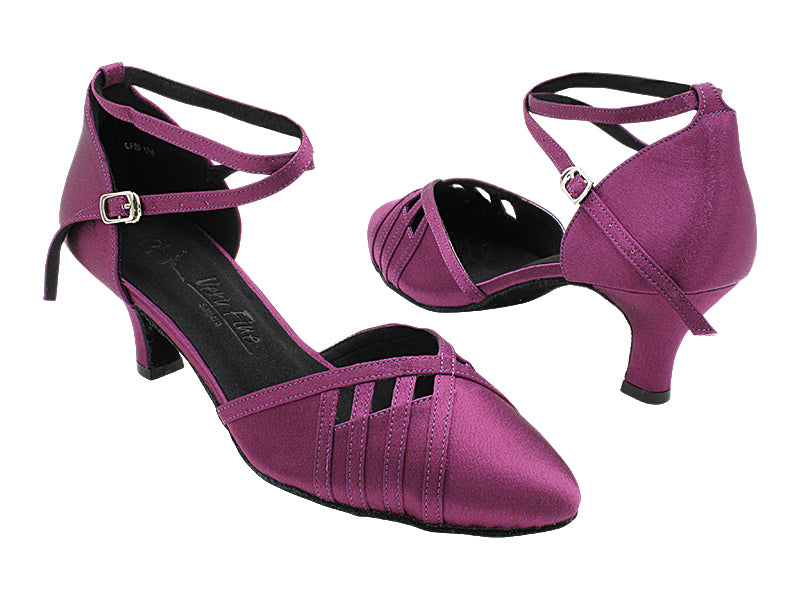 SERA3530 119 Purple Satin with 2.5&quot; Heel (2040) in the photo