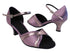 SERA3710 182 Lavendar Satin_Pewter Trim with Women&