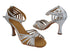 SERA3780 10 Silver Stardust_SERA7032 Back with 3" Flare Heel (5059) in the photo