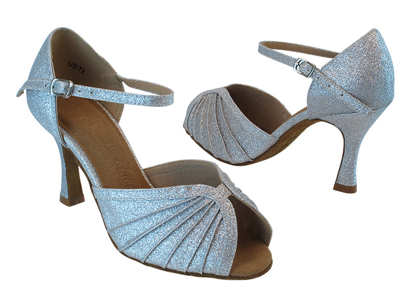 SERA3830 10 Silver Stardust with 3&quot; Heel (5059) in the photo