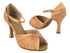 SERA3830 211 Tan Satin with 3" Heel (5059) in the photo