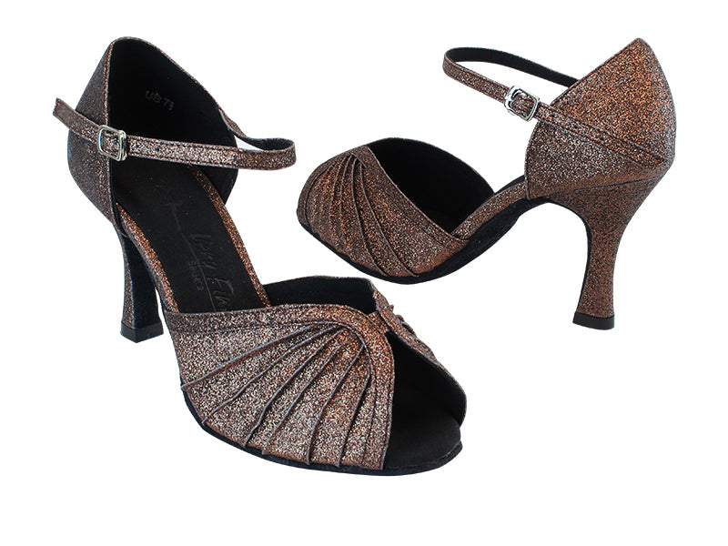 SERA3830 163 Copper Stardust with 3&quot; Heel (5059) in the photo