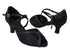 SERA3830X Black Satin_Black Scale Trim with (2040) 2.5 inch Heel in the photo