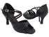 SERA3840X Black Satin with 3" Heel (5059) in the photo