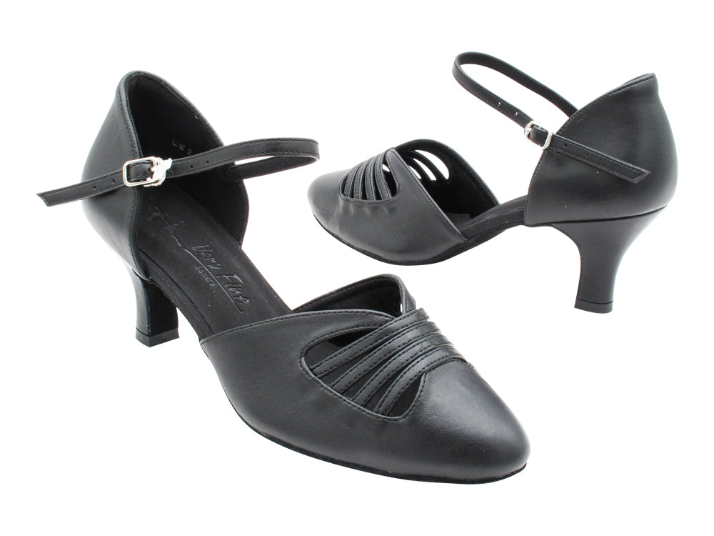 SERA3901 Black Leather with 2.5" Heel (2040) in the photo