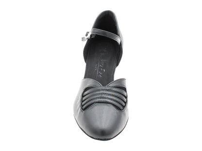 SERA3901 Black Leather with 2.5" Heel (2040) in the photo