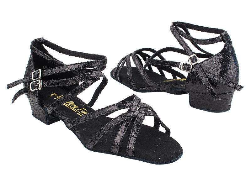 SERA5008FT 35 Black Sparkle with Women 1&quot; Heel (8881) in the photo