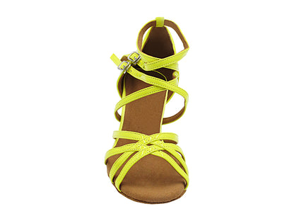 SERA5008 226 Fluorescent Grass Yellow with 2.5&quot; Heel (2040) in the photo