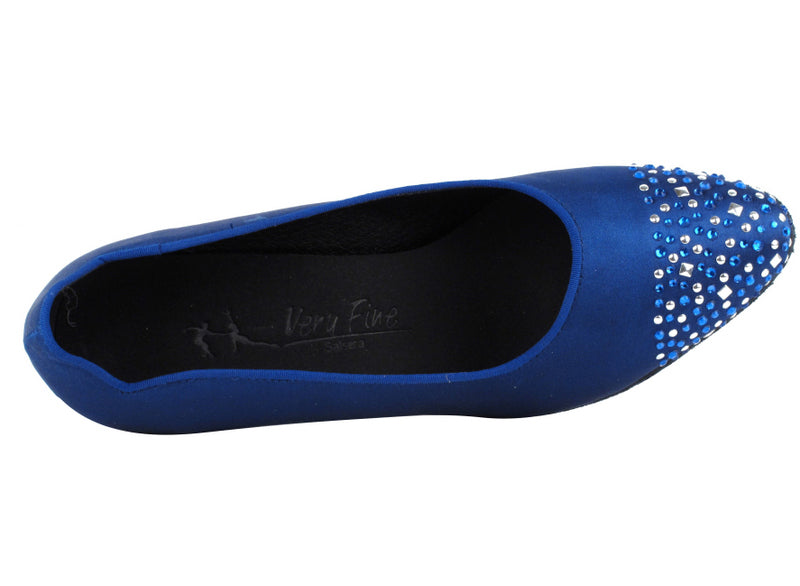 SERA5501 Blue Satin