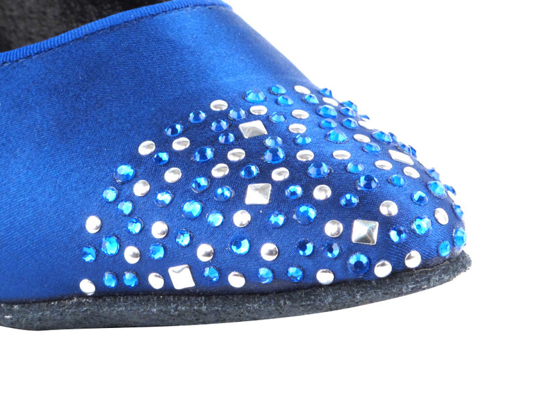 SERA5501 Blue Satin
