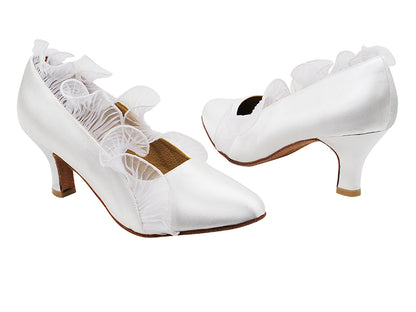 SERA5517 White Satin (DYEABLE)