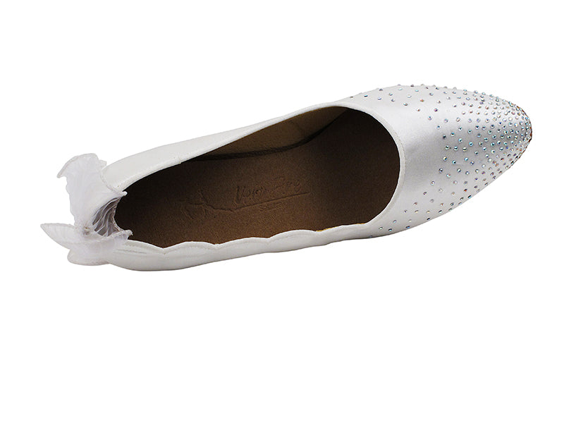 SERA5518 White Satin (DYEABLE)