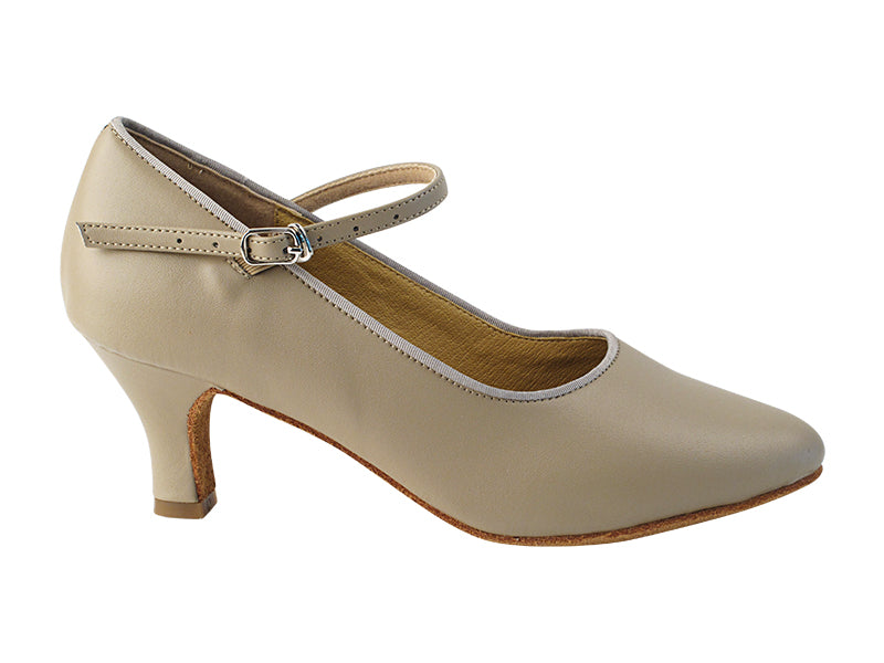 SERA5522 Beige Leather