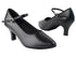 SERA5522 Black Leather with 2.5" low heel in the photo