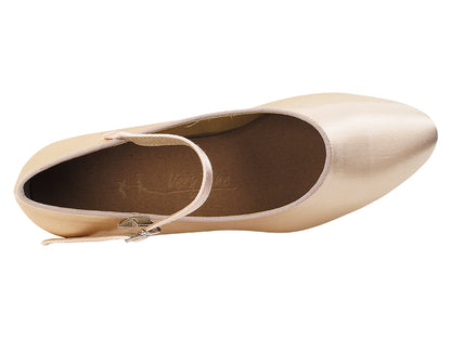 SERA5522 Flesh Satin with (5028) 1.2" Cuban Heel in the photo