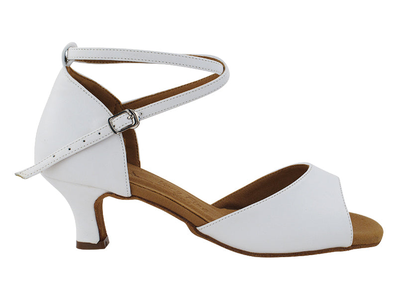 SERA6012 White Leather with 2&quot; Slim Heel (MTXZ) in the photo