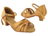 SERA6721 153 Tan Satin with 1.2" Cuban Heel (5028) in the photo