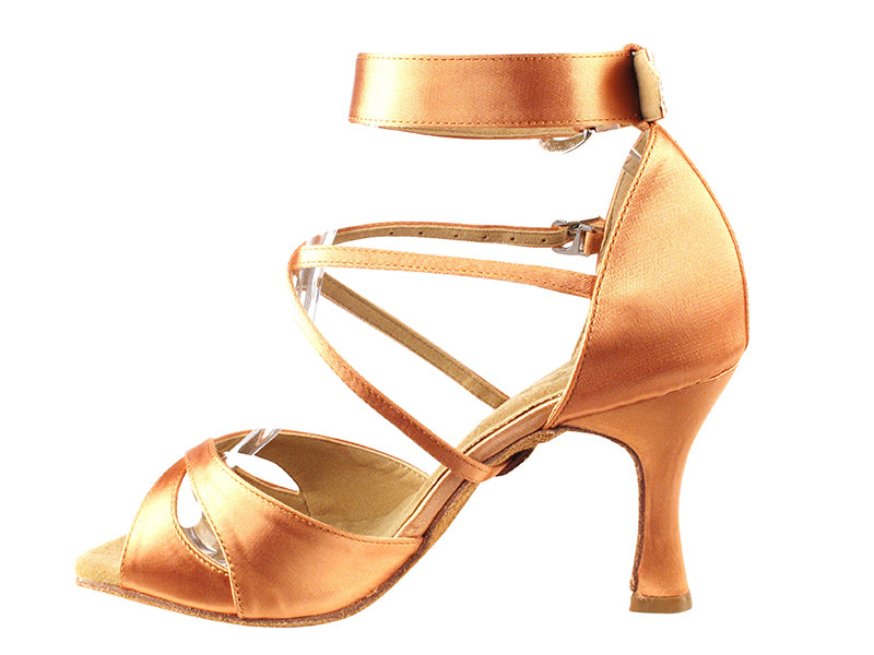 SERA7002 Tan Satin