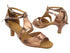 SERA7004 Dark Tan Gold Leather with 2.5" Heel (2040) in the photo