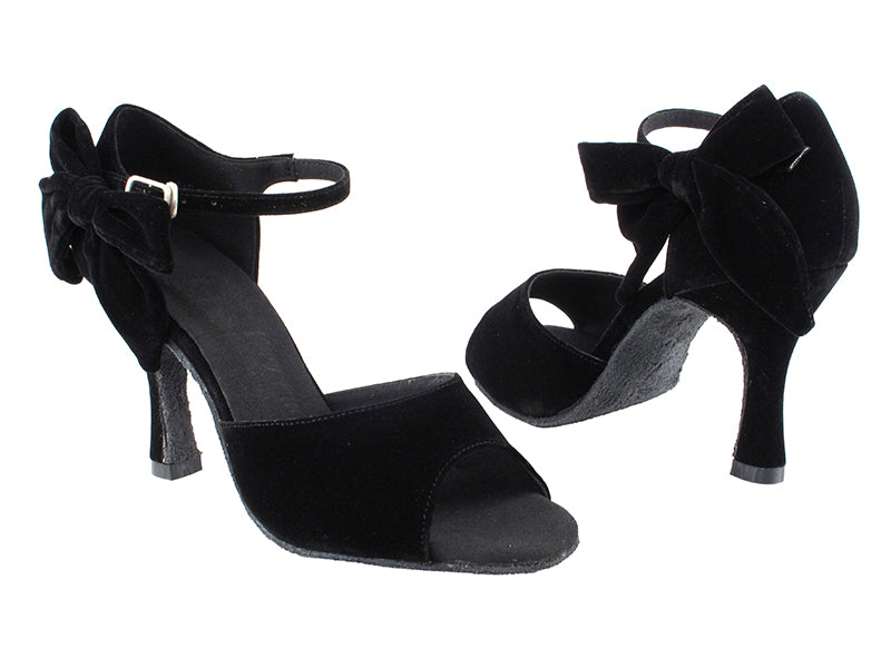 SERA7010 Black with 3&quot; heel in the photo