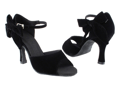 SERA7010 Black with 3&quot; heel in the photo