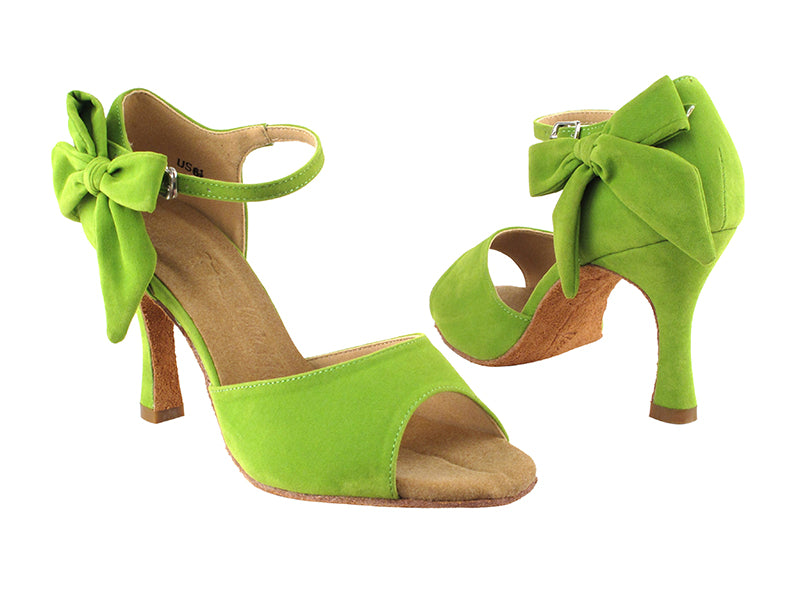 SERA7010 Green with 3&quot; heel in the photo