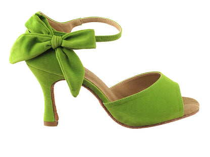 SERA7010 Green with 3&quot; heel in the photo